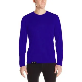 Slim Fitness - Camiseta Térmica Masculina Proteção UV Segunda Pela - Cinza