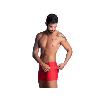 Boxer Masculina Sunga Com Bolso - Moda Praia Box Sungão Bermuda Short - Rosa Coral