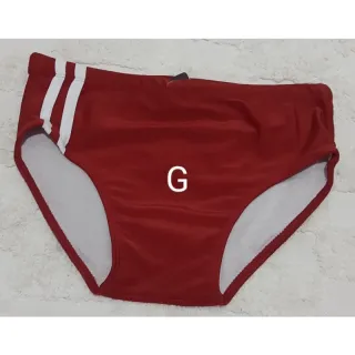 Homem Sunga Slim de praia ADULTO masculina - Amarelo GG -40