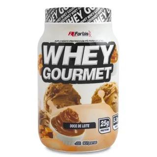 Protein Gourmet Whey 907gr - FN forbis (ORIGINAL) - Morango REFIL
