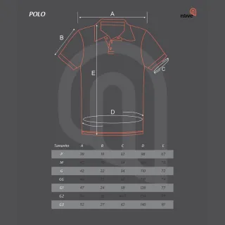 Manga Curta Camisa Polo Listrada Bolso Fio Tinto 30.1 Misto - Branco