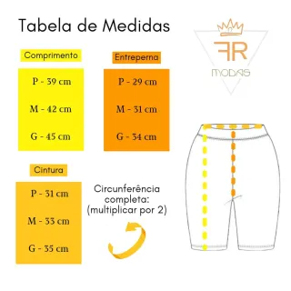 Monte seu KIT Fitness Feminino: Calça Legging, Top e Short - SHORT