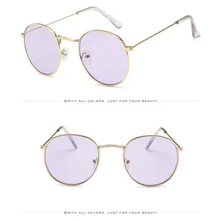 Óculos de Sol Redondo Masculino e Feminino para Praia/Verão - Proteção UV - N7