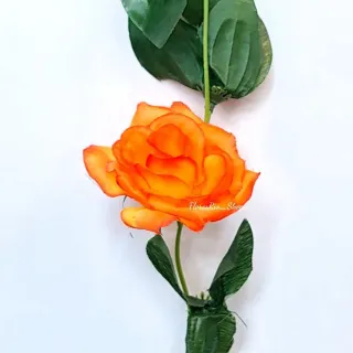 Decoração de Casamento com Corrente Artificial de Rosa Flor - 2.4M - Chocolate