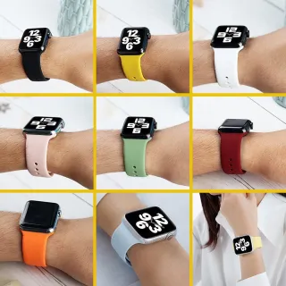 Pulseira Smartwatch de silicone para monitoramento inteligente - Vermelho