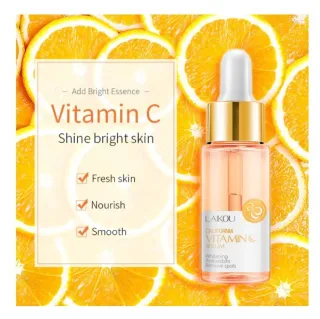 Sérum Facial Natural LAIKOU - Sakura, Snail Gold, Ácido Hialurônico, Vitamina C - Sakura Serum