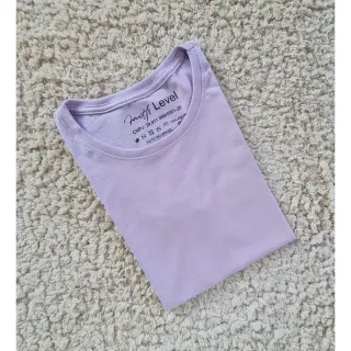 Blusa Feminina Lisa de Algodão, T-Shirt Gola Redonda Basica - Vermelho