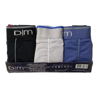 Kit Dom Marco Cueca Slip Microfibra - 3 Peças - GG