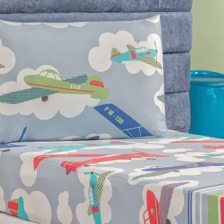 Decoração Quarto Lençol Solteiro Infantil Astronauta Menino com Fronha - 2 Peças - game