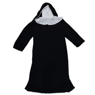 Adulta Freira Fantasia Halloween - Único