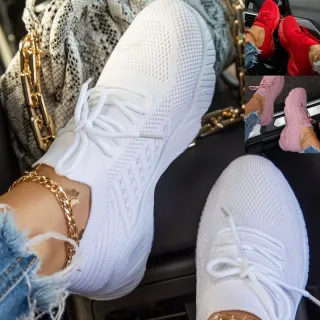 Plataforma Feminina Tamanho Grande - Tênis Casual Amarrado Vulcanizado