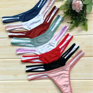 Ref Kit 872 Tanga Fio Dental Calcinhas Tanguinha - 8 unidades - TAMANHO ÚNICO 36/38/40