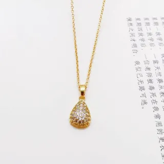 Pingentes Feminino Com Zirconia Requintados - Colar Para Festa - M03