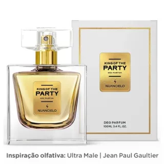 Perfume Masculino Nuancielo - O Rei da Festa - 5ml Spray