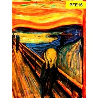 Pinturas Famosas Placas Decorativas - 20 modelos - PFE01