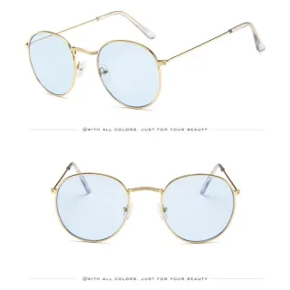 Óculos de Sol Redondo Masculino e Feminino para Praia/Verão - Proteção UV - N7