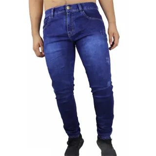 Lycra Premium Masculina Calça Jeans com - Preta Premium