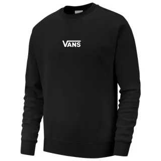 Blusa de frio Vans Moletom Gola Careca Sem Capuz - Preto