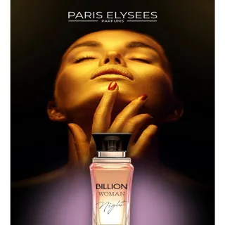 Paris Elysses Perfume Feminino Night Billion Woman 100ml - Único