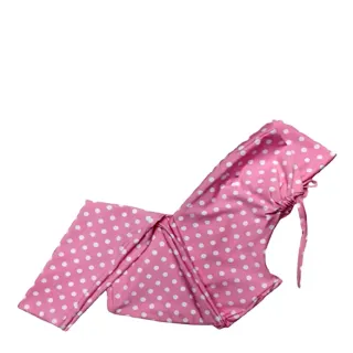 Moda Fitness Feminina: Calça Legging de Poá - Rosa Pink