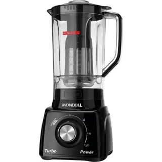 Liquidificador Preto Mondial com Filtro 500W 2.2L - Promoção Raryel