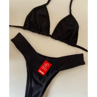 Moda Praia Biquíni Cortininha - M