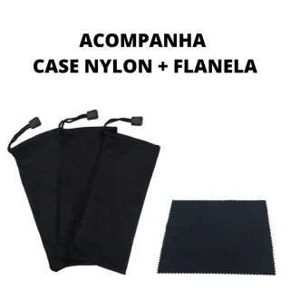 Mabu - Óculos de Sol Redondo Casual Uv400 - Animal Print C/ Marrom