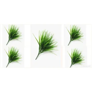 Decoração de Casamento - Kit de Plantas Artificiais Falsas Folha Mosquitinho Arbusto Casa Escritório Jardim - Kit com 3 unidades