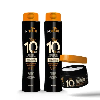 A Sua Escolha - Kit Capilar Shampoo + Condicionador + Mascara - Oleo Ricino