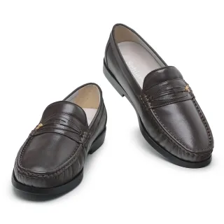 Sapatilha Mocassim Masculino Couro Legítimo Dockside Drive Solado Borracha - Marrom