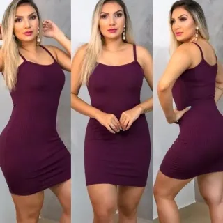 Varias Cores - Vestido Feminino Curto Alcinha Canelado Mini - XADREZ PRETO (TEC SUPLEX)