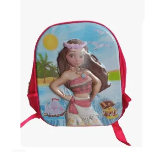 Impermeável Mochila Infantil Bichinhos Animais Zoo Escolar Menino Menina Resistente - Frozen Rosa 2