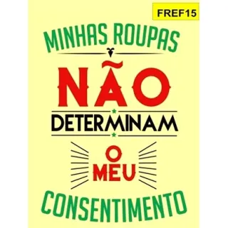 Placa Frases Feminista Decorativa - 20 opções - FREF08
