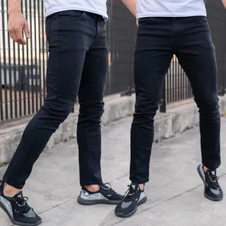 Lançamento Confortável Calças Jeans Masculina Slim Skinny Elastano - CLARA