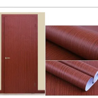 Autocolante para Móveis de Madeira - Papel de Parede Adesivo - Carvalho Escuro