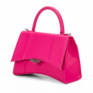 Lançamento Bolsa Feminina Transversal de Mão e Ombro - Azul Bebê