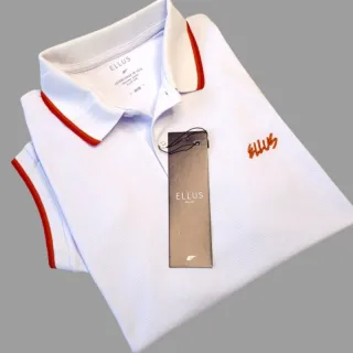 ELLUS Camisa Polo: Cores Variadas - Azul Marinho