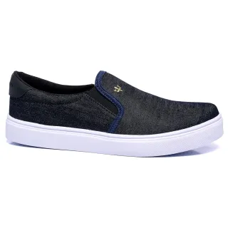 Sapato Social Masculino Slip-On Calce Fácil - Raryel - Preto