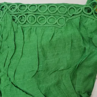 Quimono longo simples para piscina e banho - Saída de praia feminina - 3renda preto