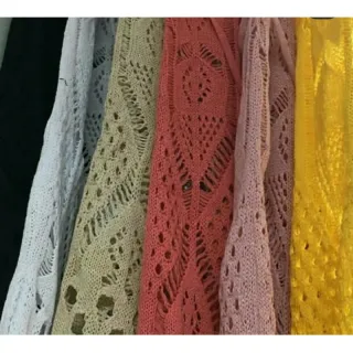 Regata Rendada Feminina para Saída de Praia - Preta