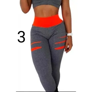 Treino Fitness Conjunto Top + Calça Legging, Kit Academia 3 peças - M