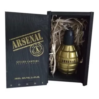Original Perfume Gold Arsenal 100ml | EDP Masculino - Único