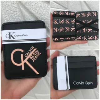 Várias marcas e modelos de Carteira Masculina Mágica unissex - versace branca\roxo