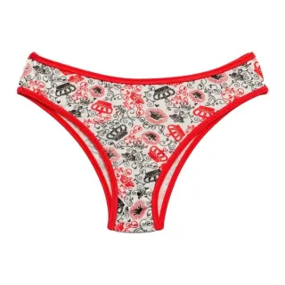 Promoção Kit Tanga Microfibra 12 Modelos Calcinha - P