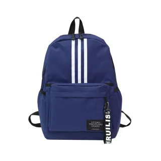 Mochila Masculina de Grande Capacidade para Estudante Casal Escola QZZE - Azul