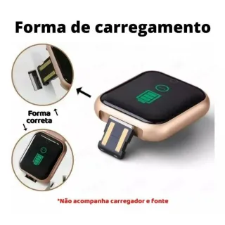 Relógio inteligente masculino com notificações de redes sociais - ENVIO IMEDIATO - Azul Marinho