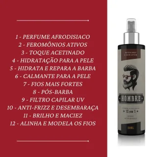 Creme Hidratante Masculino Cheiroso Fórmula Exclusiva Hombre - Único