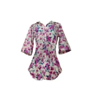 Camisão Estilo Chemise Bata Feminina - Saída De Praia - Cor 11 - Lilas