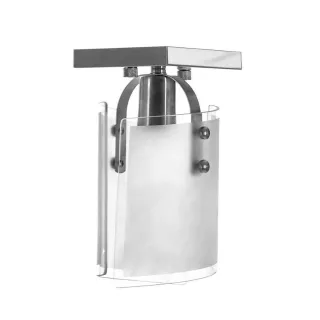 Plafon Lustre Vidro Calha Sala Quarto - Único