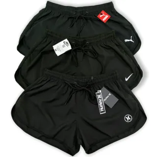 Moda Praia Verão: Shorts Feminino Curto Tactel com Elastano - Et - Refletivo